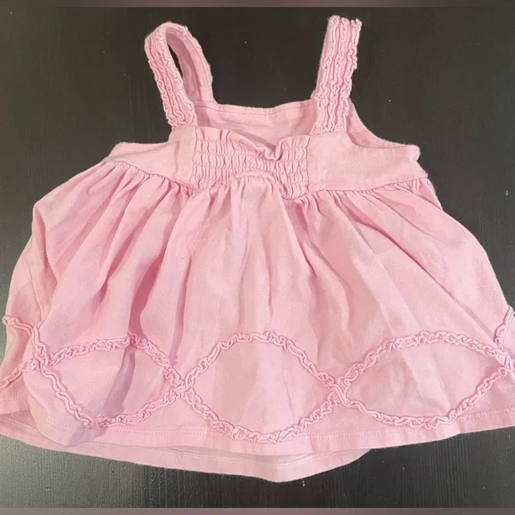 Jillians Closet *NWOT* Cotton Pink Dress. Size 6mo - Picture 6 of 6